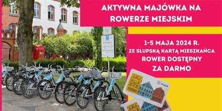 Rowerowa Majówka bezpłatna dla posiadaczy naszej Karty!